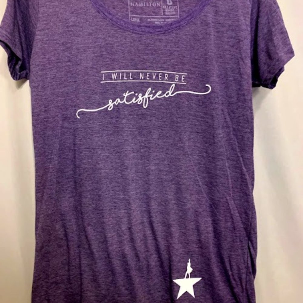 Hamilton Musical | Heather Purple Tee